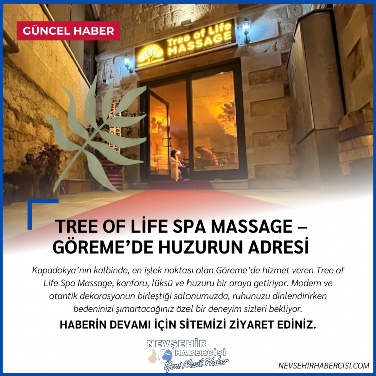 Tree of Life Spa Massage – Göreme’de Huzurun Adresi