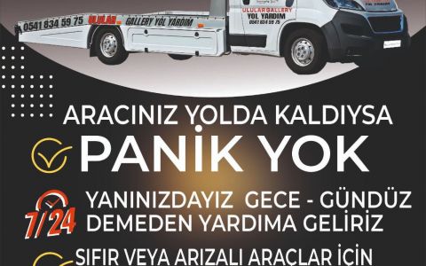 Nevşehir’de 7/24 Oto Yol Yardım Hizmeti – Ulular Gallery Yol Yardım Yanınızda!