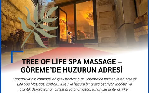Tree of Life Spa Massage – Göreme’de Huzurun Adresi